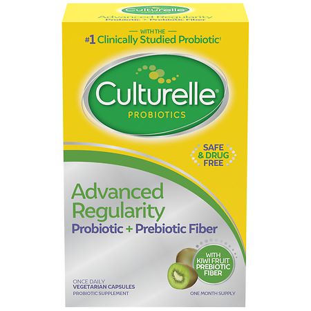 Culturelle Advanced Regularity Daily Probiotic for Women & Men, Probiotic + Prebiotic Fiber