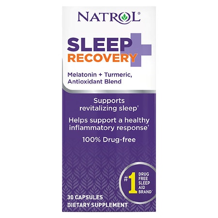 UPC 047469079154 product image for Natrol Sleep+ Recovery Capsules - 30.0 ea | upcitemdb.com