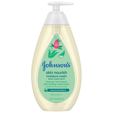 Johnson's Baby Skin Nourish Moisture Baby Body Wash, Aloe