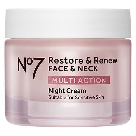 No7 Restore & Renew Multi Action Face & Neck Night Cream