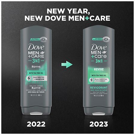 Dove Men+Care Extra Fresh 3 in 1 Cleanser for Body Face and