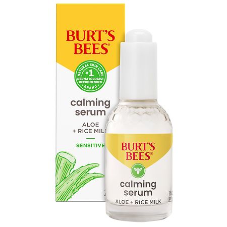 Burt's Bees Calming Serum with Aloe and Rice Milk for Sensitive Skin