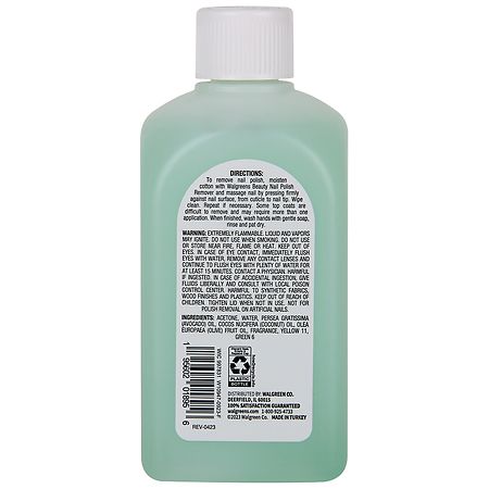 Walgreens Advanced Nail Polish Remover