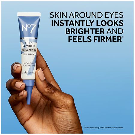 No7 Lift & Luminate Triple Action Eye Cream | Walgreens