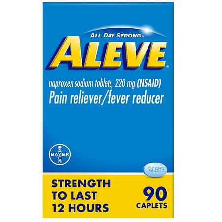 Aleve Pain Relief Naproxen Sodium Caplets