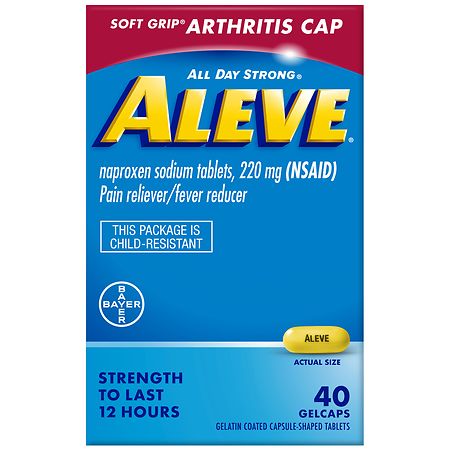 Aleve Gelcaps with Easy Open Arthritis Cap