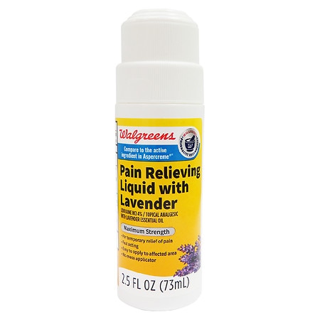 Walgreens Pain Relieving 4% Lidocaine with Lavender Roll-On