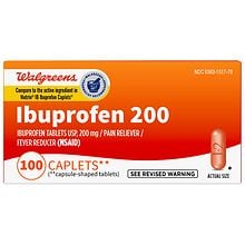 Walgreens Ibuprofen 200 Mg, Pain Reliever/Fever Reducer Tablets | Walgreens