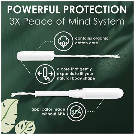 L. Organic Cotton Tampons Unscented
