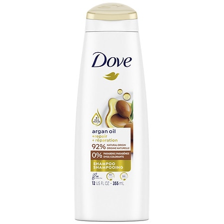 Dove Shampoo Argan Oil & Damage Repair - 12.0 fl oz -  079400490179