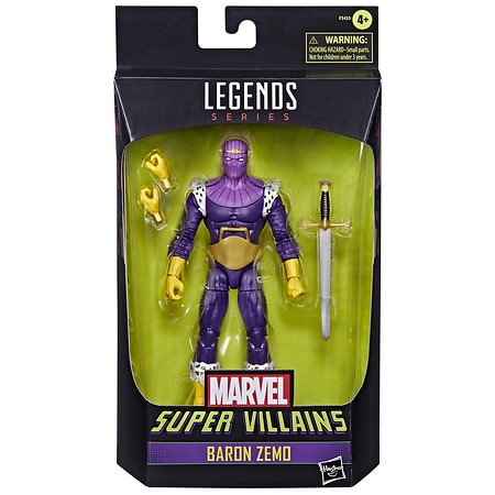 Baron Zemo Suited Body Ankle Modification Hasbro Marvel Legends
