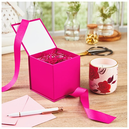 Black 5x7 Large Gift Box With Shredded Paper Filler - Gift Boxes - Hallmark