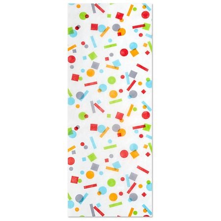 Hallmark Tissue Paper, Multicolor Confetti