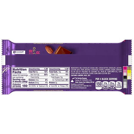 CADBURY DAIRY MILK Milk Chocolate Candy Bars, 3.5 oz (14 Count)