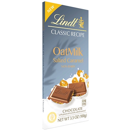 Lindt Classic Recipe Oat Milk Salted Caramel Chocolate Bar