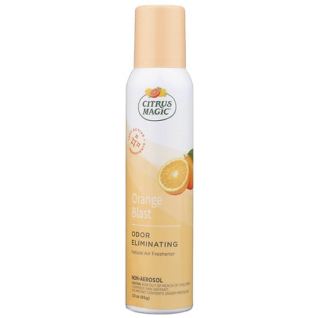 Citrus Magic Natural Odor Eliminating Air Freshener Spray Orange Blast