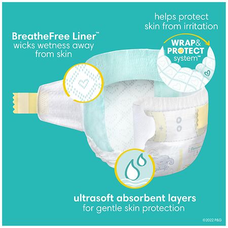 Pampers Diapers Size 5, 50 Count - Swaddlers Overnights Disposable Baby  Diapers, Super Pack (Packaging & Prints May Vary) : : Baby