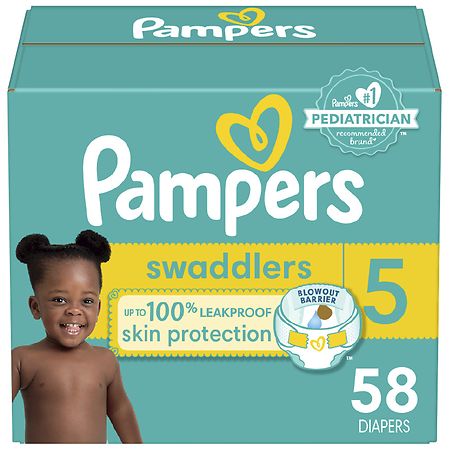 Pampers Swaddlers Diaper Size 3, 112 count - Pay Less Super Markets