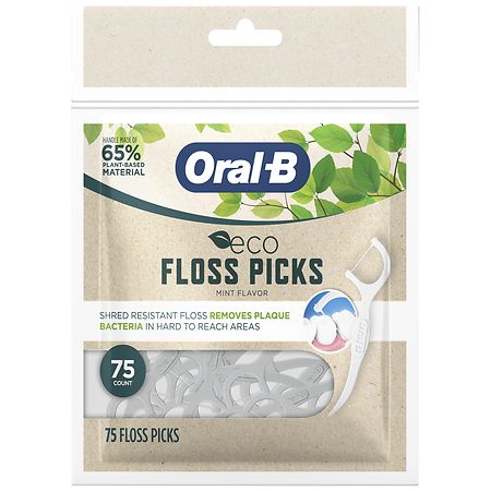 Oral-B Eco Dental Floss Picks Mint