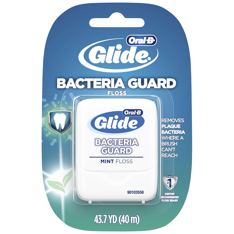 Oral-B Glide Bacteria Guard Dental Floss Mint