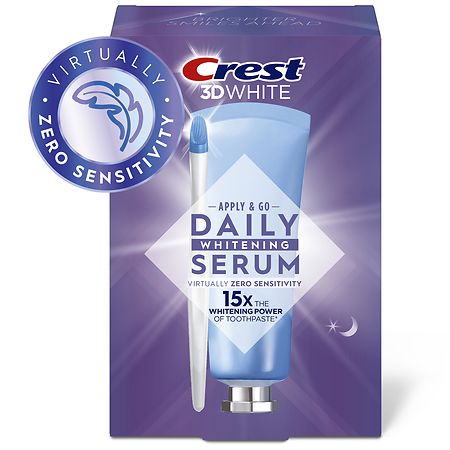 Crest Daily Whitening Serum Overnight Freshness, Leave-on