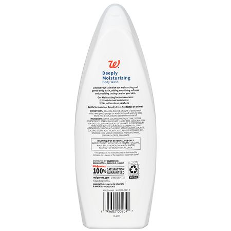 Walgreens Deeply Moisturizing Body Wash