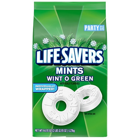 LifeSavers WintOGreen Breath Mint Bulk Hard Candy Party Size