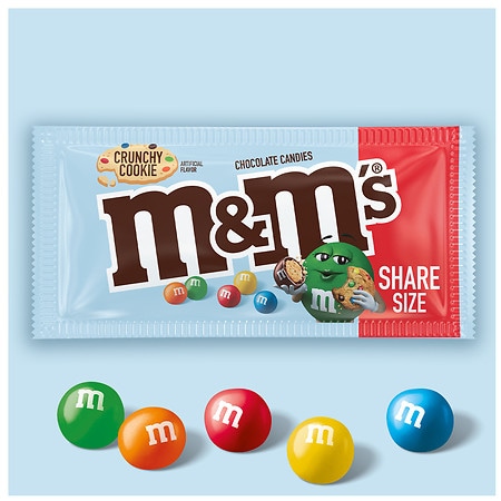 M&M's Chocolate Candies, Fudge Brownie, Share Size - 2.83 oz
