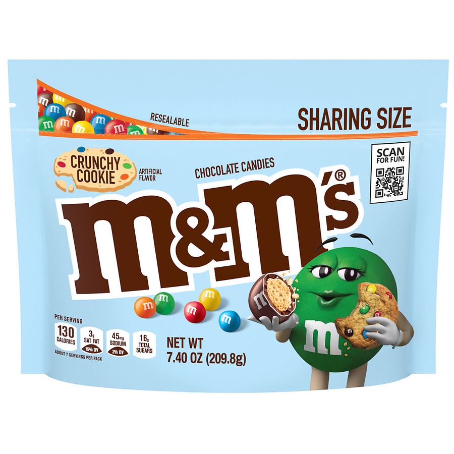 4) Bags Of Milk Chocolate M&M's Candies Fun Size Packs