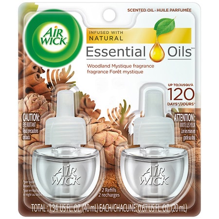 Air Wick Scented Oil Air Freshener Warmer, 2 Count Pack of 12