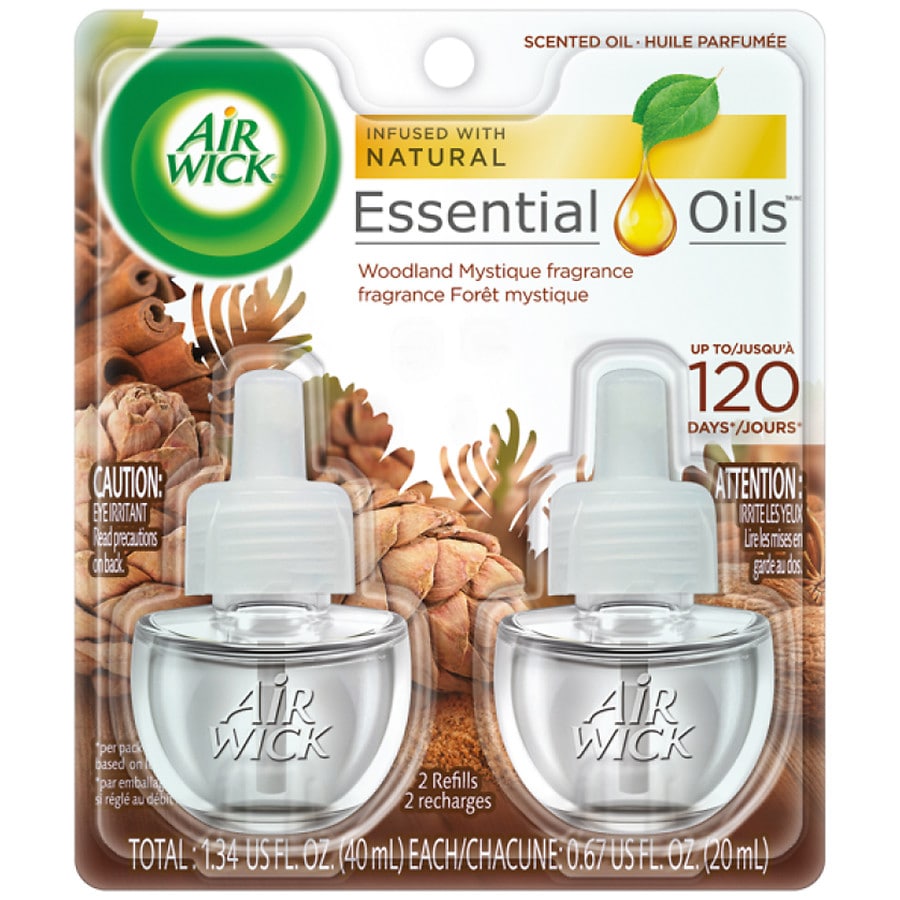 Air Wick Essential Mist Refill, 3 ct, Happiness, Essential Oils Diffuser, Air  Freshener, Aromatherapy 
