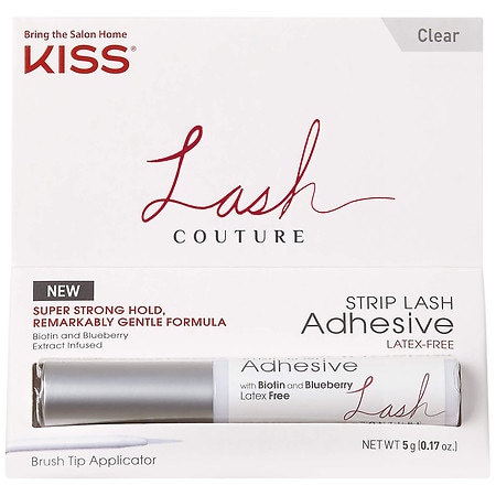Kiss Lash Couture Strip Lash Adhesive Clear