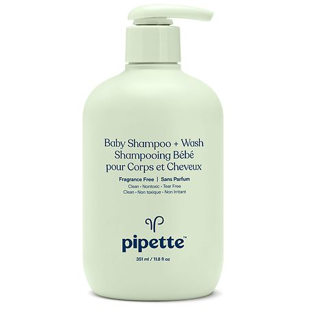 Pipette Baby Shampoo + Wash Fragrance Free