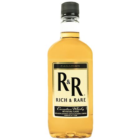 Rich & Rare Canadian Whisky Plastic Bottle, 80 Proof