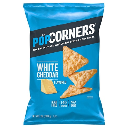 Popcorners Snacks White Cheddar