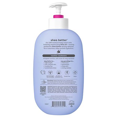eos Shea Better Body Lotion Vanilla Cashmere