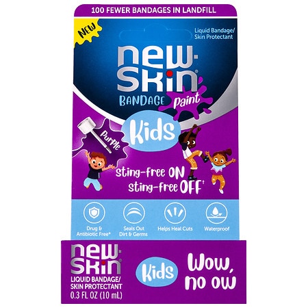 New Skin Kids Liquid Bandage Paint Purple