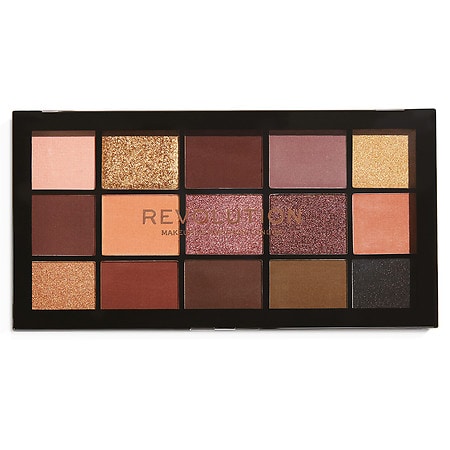 Makeup Revolution Reloaded Eyeshadow Palette - Velvet Rose - 0.6oz