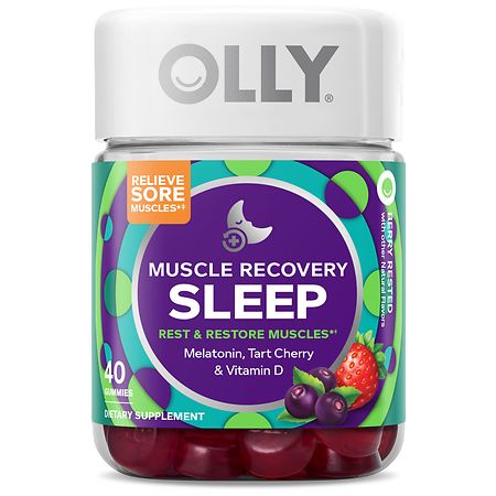 OLLY Muscle Recovery Sleep Cherry Berry