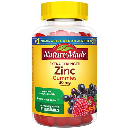 Nature Made Extra Strength Zinc 30 mg Gummies