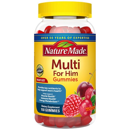 Nature Made Multi for Him Gummies, Value Size
