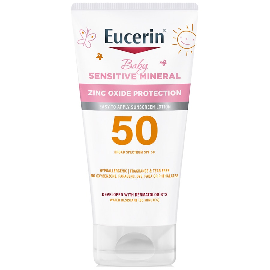 Halloween amplitude jam Eucerin Baby Sensitive Mineral Sunscreen Lotion SPF 50 | Walgreens