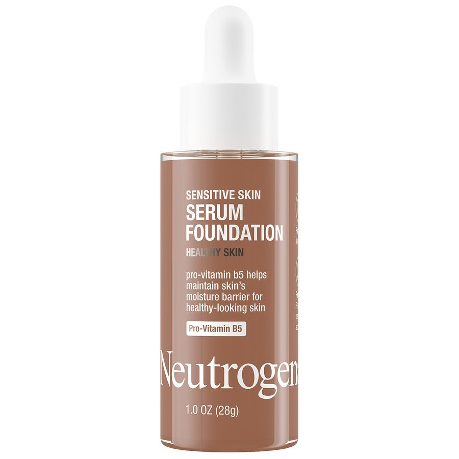 Neutrogena Sensitive Skin Serum Foundation, Deep 01