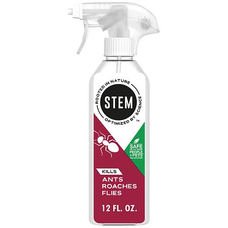 Stem Bug Killer Spray, Ants, Roaches, Flies - 12 fl oz