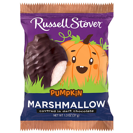 Russell Stover Halloween Milk Chocolate Marshmallow Pumpkin 1.3 oz