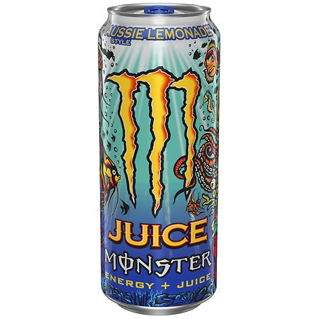 Monster Energy Aussie Lemonade, Energy + Juice