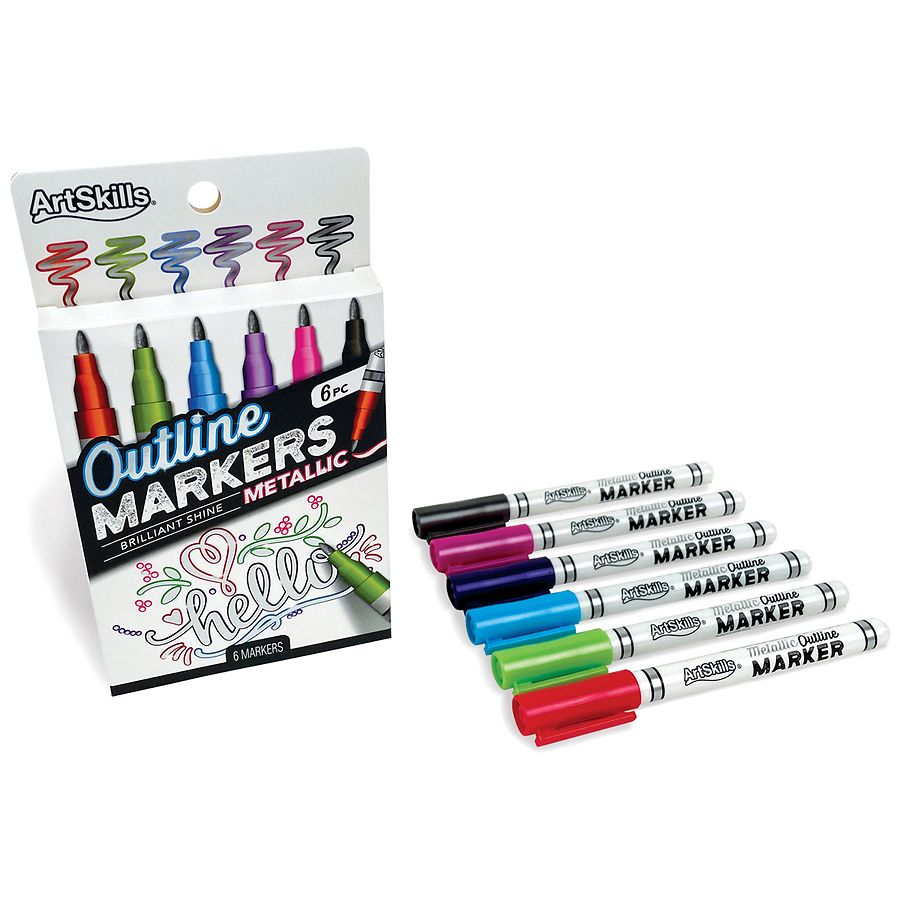ArtSkills Metallic Outline Markers