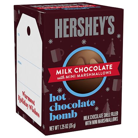 UPC 034000229222 product image for Hershey's Hot Chocolate Bomb Milk Chocolate with Mini Marshmallows - 1.25 oz | upcitemdb.com