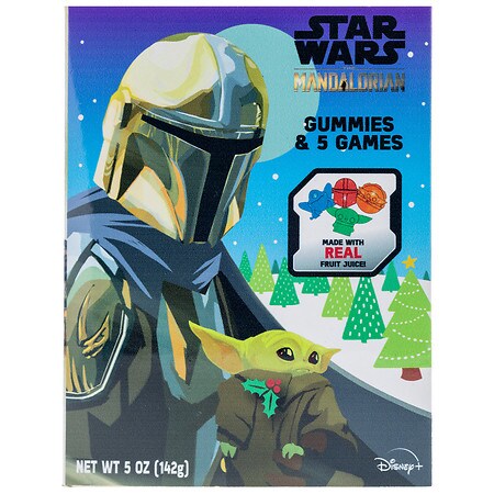 Star Wars The Mandalorian Gummies and Games Book - 5.0 oz (bb5/24)