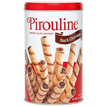 Pirouline Creme Filled Wafers Dark Chocolate